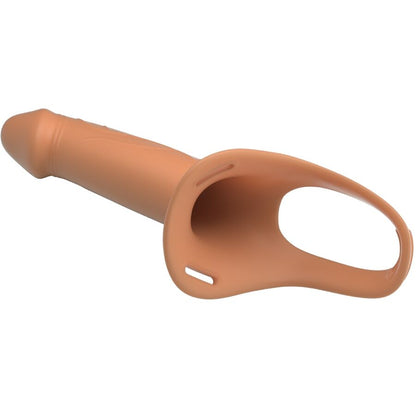 PRETTY LOVE - LANDON HARNESS BRIEFS ARNÊS UNIVERSAL COM DILDO OCO DE SILICONE 16,8 CM NATURAL