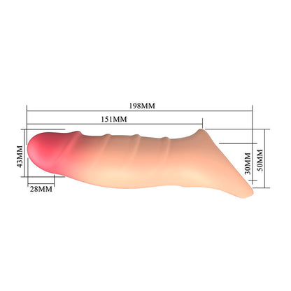 PRETTY LOVE - DARNELL FUNDA PARA PENE EFECTO REALISTA