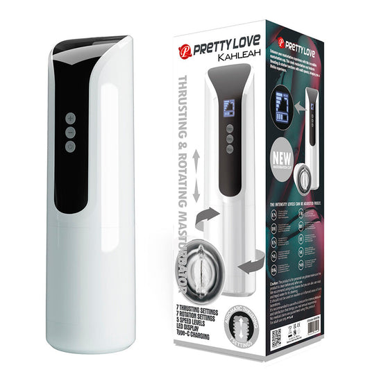 PRETTY LOVE - KAHLEAH MASTURBADOR CON EMPUJE Y ROTACIÓN
