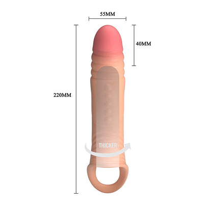 PRETTY LOVE - FUNDA PARA PENE CON VIBRACIÓN INTEGRADA
