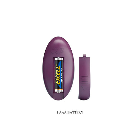 PRETTY LOVE - LUKA SIT-DOWN VIBRADOR CON EFECTO CALOR Y CONTROL REMOTO