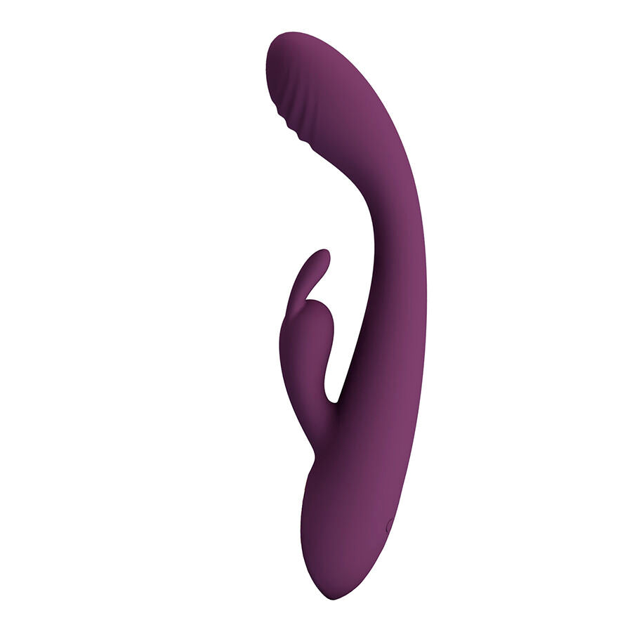 PRETTY LOVE - EMMA VIBRADOR CON ESTIMULADOR RABBIT MORADO