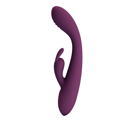 PRETTY LOVE - EMMA VIBRADOR CON ESTIMULADOR RABBIT MORADO