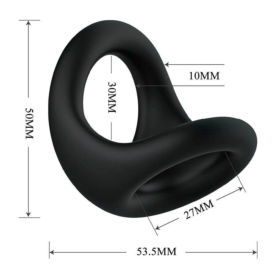 CRAZY BULL - NESTOR ANILLO ERGONÓMICO PARA PENE Y TESTÍCULOS