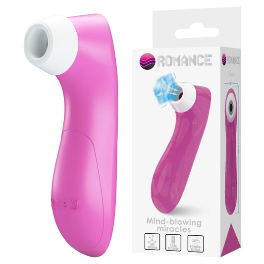 ROMANCE - SUCCIONADOR DE CLÍTORIS CON TECNOLOGÍA DE PULSACIÓN ROSA