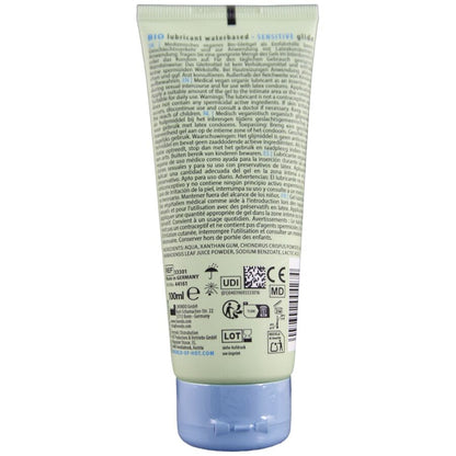 HOT - BIO LUBRIFICANTE LUBRIFICANTE BIO BASE ÁGUA SENSÍVEL 100 ML
