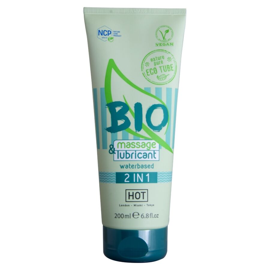HOT - BIOMASSAGE & WATER-BASED LUBRICANT 2 IN 1 200 ML
