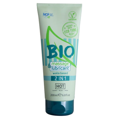 HOT - BIOMASSAGE & WATER-BASED LUBRICANT 2 IN 1 200 ML
