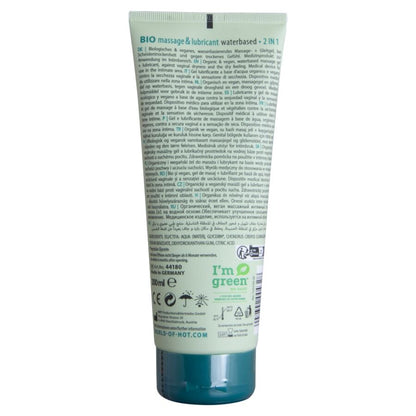 HOT - BIOMASSAGE & WATER-BASED LUBRICANT 2 IN 1 200 ML