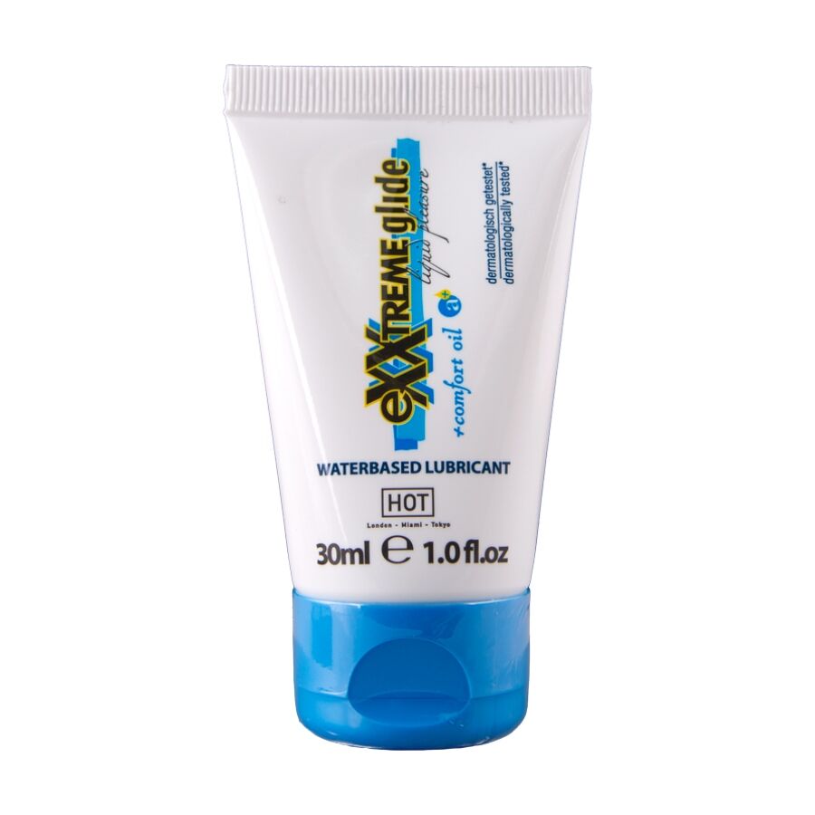 HOT - EXXTREME GLIDE WATER-BASED LUBRICANT + A+ COMFORT OIL 30 ML