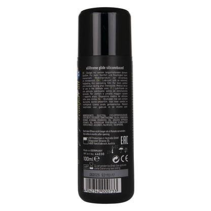 HOT - EXXTREME GLIDE LUBRICANTE BASE SILICONA + ACEITE CONFORT A+ 100 ML