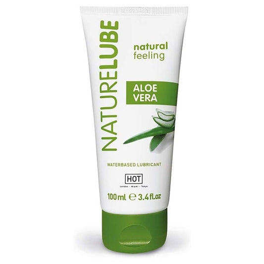 HOT - NATURE LUBE LUBRIFICANTE BASE ÁGUA ALOE VERA 100 ML
