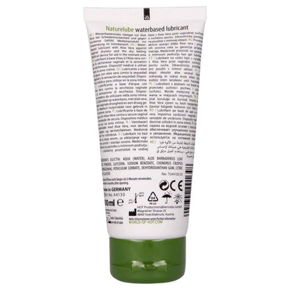 HOT - NATURE LUBE LUBRIFICANTE BASE ÁGUA ALOE VERA 100 ML