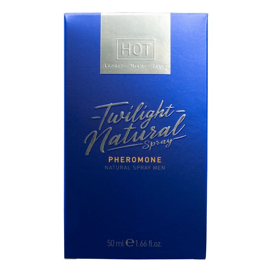 HOT - TWILIGHT SPRAY NATURAL CON FEROMONAS HOMBRE 50 ML