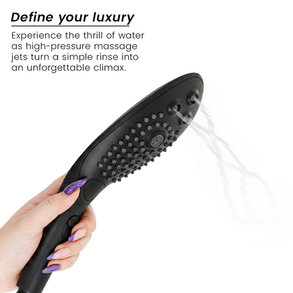 WOMANIZER - WAVE CABEZAL DE DUCHA ESTIMULADOR DE CLITORÍS NEGRO