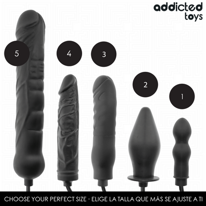 ADDICTED TOYS - DILDO INFLABLE XL MODELO 5