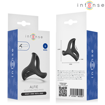 INTENSE - ALFIE ANILLO TRIPLE AJUSTABLE MODELO 6