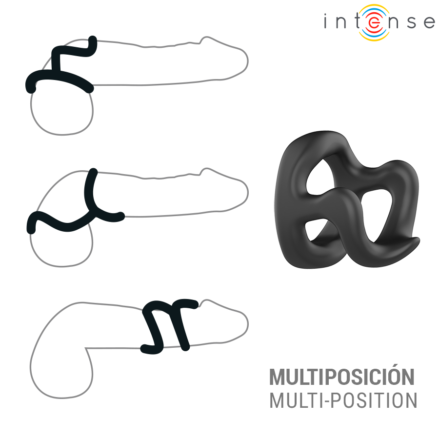 INTENSE - CHARLES ANILLO AJUSTABLE MODELO 11