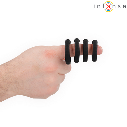 INTENSE - MICHIEL SET DE 4 ANILLOS MODELO 10