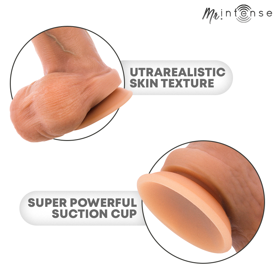 MR INTENSE - BRUCE XL DILDO SILICONA 25.5 CM -Ø- 5.5 CM