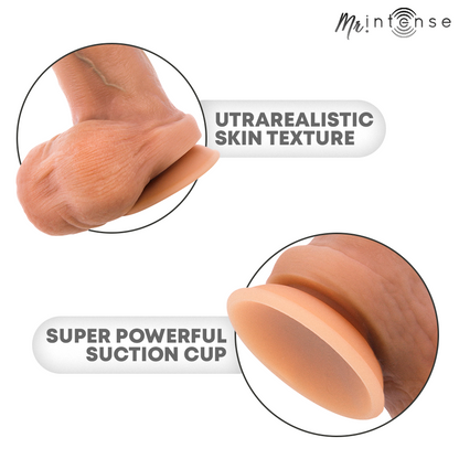 MR INTENSE - BRUCE XL DILDO SILICONA 25.5 CM -Ø- 5.5 CM