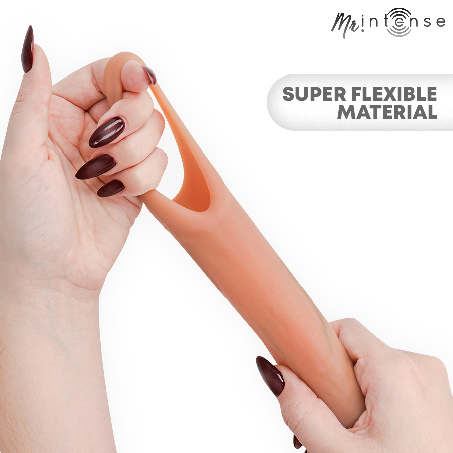 MR INTENSE - ARNOLD L VIBRADOR FUNDA PENE SILICONA CONTROL REMOTO 16 CM -Ø- 4.5 CM