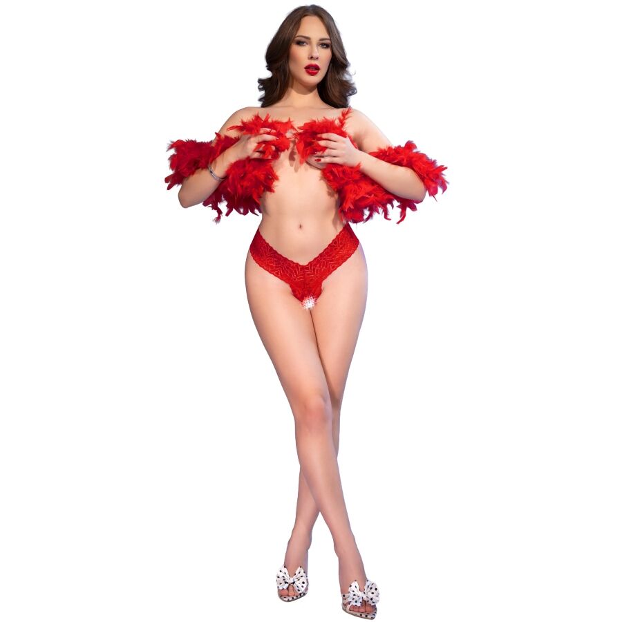 CHILIROSE - CR 4885 TANGA CON ENTREPIERNA ABIERTA