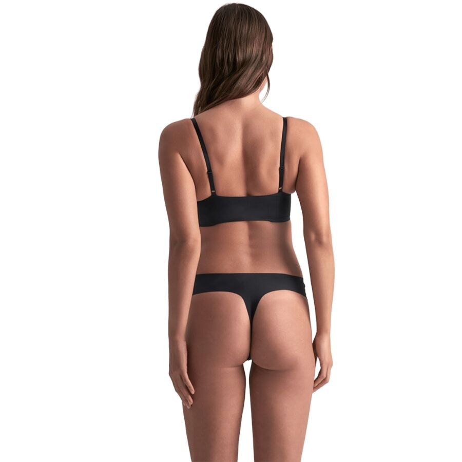BYE-BRA - PACK 2 TANGAS INVISIBLES BEIGE Y