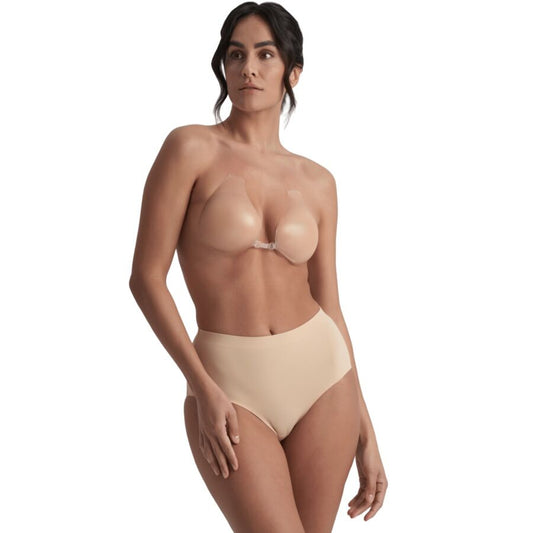 BYE-BRA - COPAS DE SILICONA BEIGE A