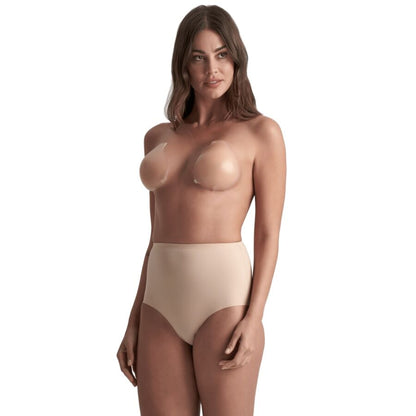 BYE-BRA - COPAS DE SILICONA BEIGE A