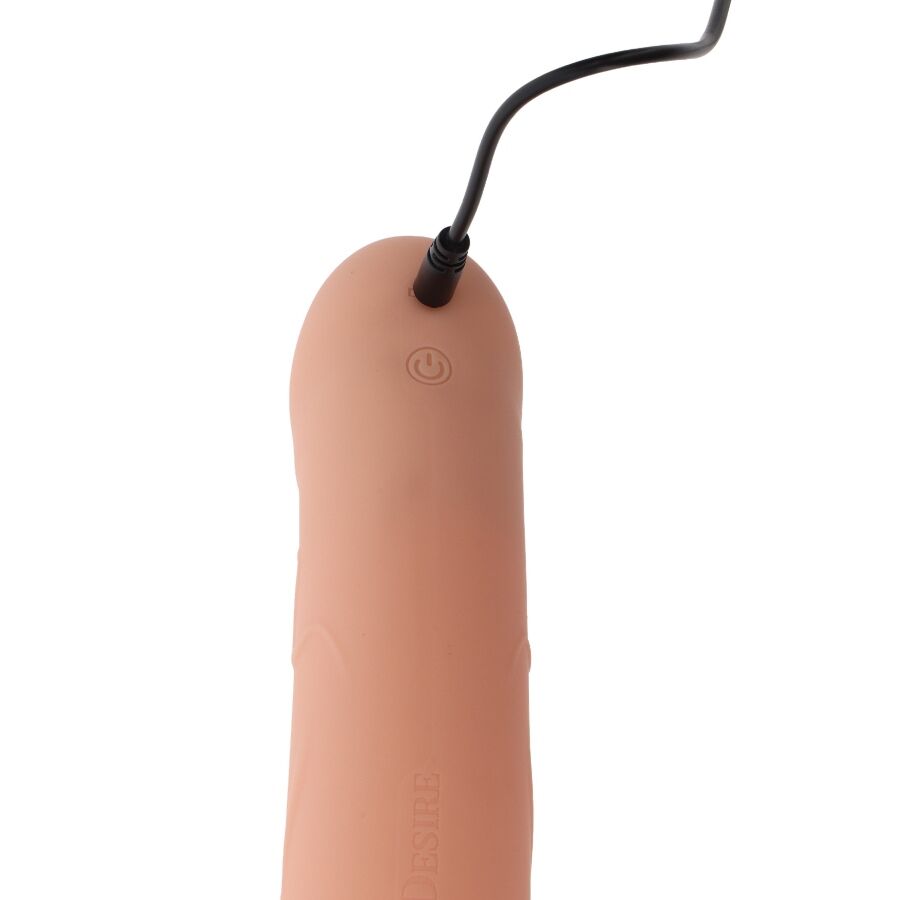 HIDDEN DESIRE - INFERNO STRAP-ON FUNDA PARA PENE CON VIBRACIÓN 16 CM