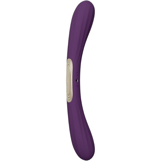 LELO - BOOMERANG VIBRADOR DE DOBLE EXTREMO MORADO