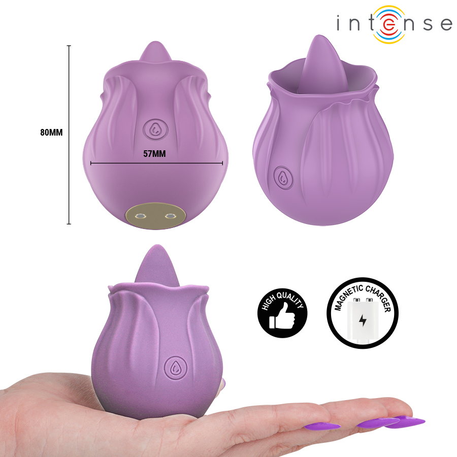 INTENSE - AZALEA FLOWER STIMULATOR MAGNETIC BASE TONGUE