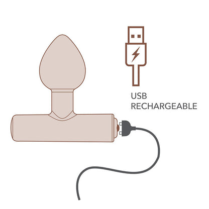 ROCKS-OFF - NOVA ASTRYX PREMIUM PLUG ANAL RECARGABLE 16 FUNCIONES