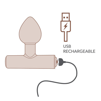 ROCKS-OFF - NOVA ASTRYX PREMIUM PLUG ANAL RECARGABLE 16 FUNCIONES