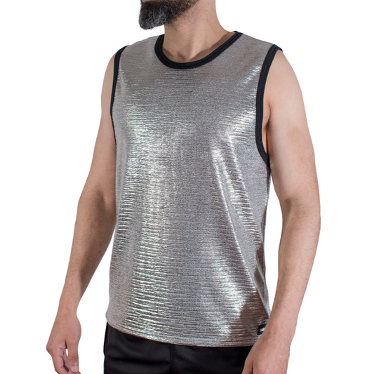 MACHO - CAMISETA BRILLO TEXTURA