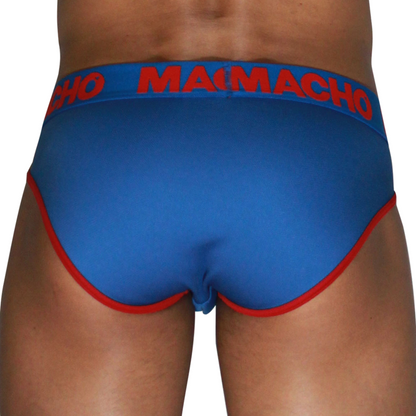 MACHO - MCH005 SLIP CLÁSICO AZULÓN +