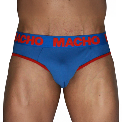 MACHO - MCH005 SLIP CLÁSICO AZULÓN +