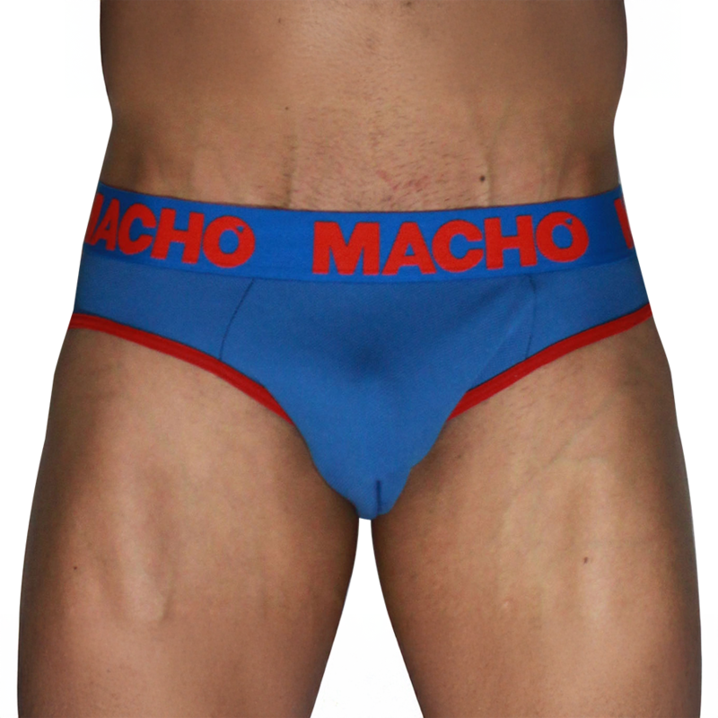 MACHO - MCH005 SLIP CLÁSICO AZULÓN +