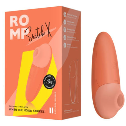 ROMP - SWITCH X ESTIMULADOR DE CLÍTORIS 6 NIVELES NARANJA
