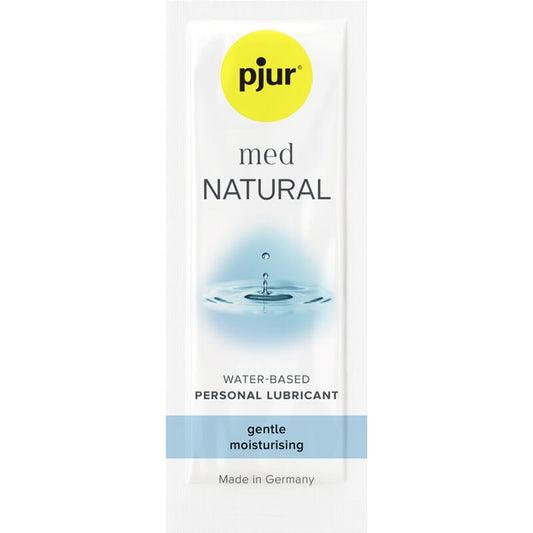 PJUR - MED NATURAL LUBRICANTE BASE AGUA 2 ML