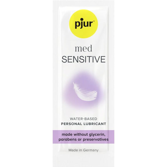 PJUR - MED SENSITIVE GLIDE LUBRICANTE BASE AGUA 2 ML