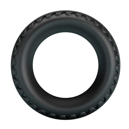 CRAZY BULL - MERRITT ANILLO PARA PENE TEXTURIZADO SILICONA NEGRO