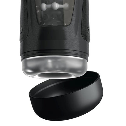 PDX ELITE - MASTURBADOR AUTOMÁTICO MOTO-BATOR PRO THRUSTING STROKER VIBRADOR Y CALOR 26.5 CM