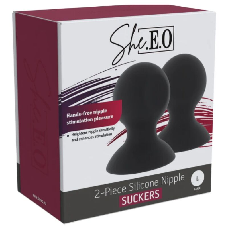 SHE.E.O - SUCCIONADORES DE PEZONES DE SILICONA