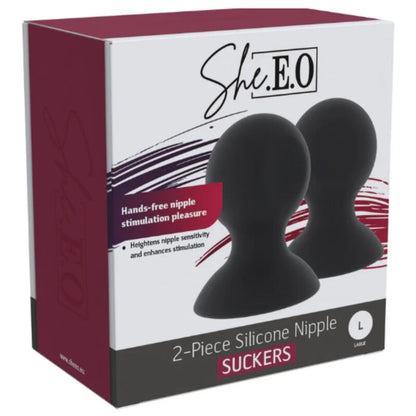 SHE.E.O - SUCCIONADORES DE PEZONES DE SILICONA