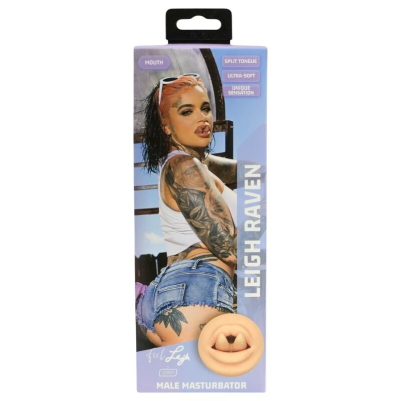 KIIROO - RAVEN MOUTH MASTURBADOR LENGUA VIPERINA REALISTA