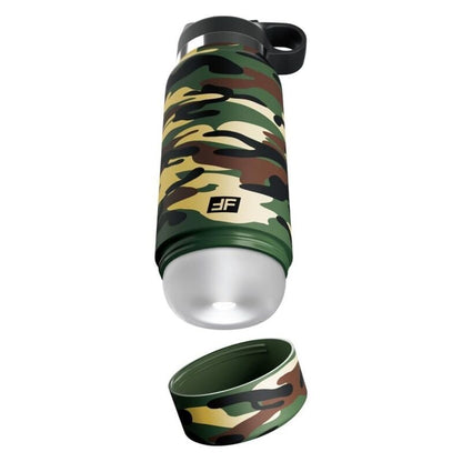 PDX PLUS - MASTURBADOR DISCRETO FAP FLASK HAPPY CAMPER CAMUFLAJE