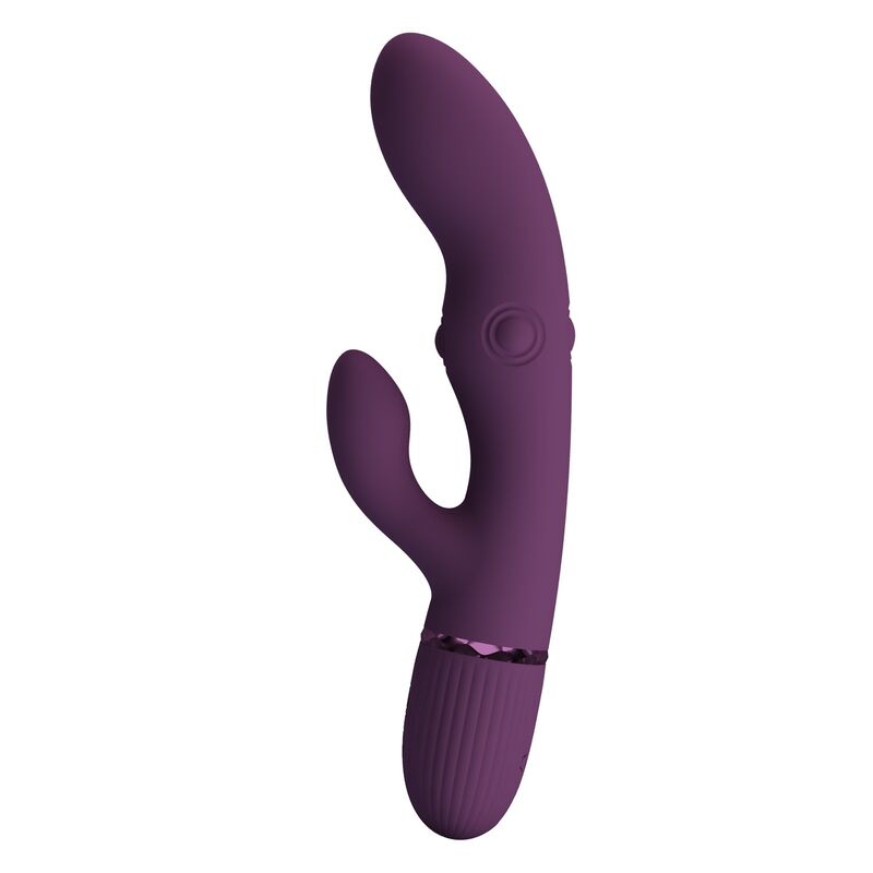 PRETTY LOVE - ZACH VIBRADOR RABBIT RECARGABLE CON EMPUJE 5+5 FUNCIONES