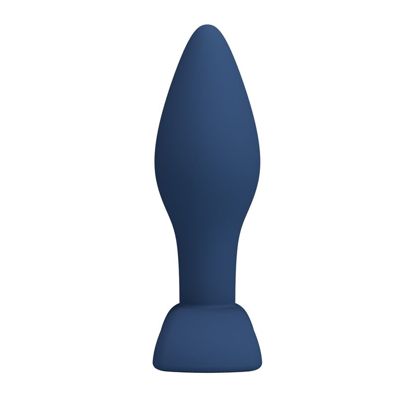MR PLAY - BLUE SILICONE CONICAL ANAL PLUG S